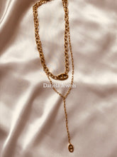 Charger l'image dans la galerie, Collier en acier inoxydable sautoir - Imelda