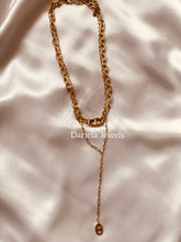 Charger l'image dans la galerie, Collier en acier inoxydable sautoir - Imelda