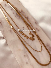 Charger l'image dans la galerie, Collier en acier inoxydable 3 rangs - Caprisia