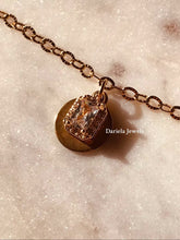 Charger l'image dans la galerie, Bracelet Double pendentif initiale et oxyde de zirconium Erin