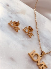 Charger l'image dans la galerie, Parure en acier inoxydable Love is Everything