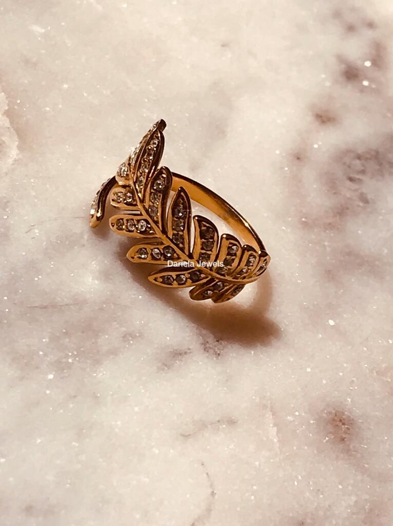 Bague en acier inoxydable Liza