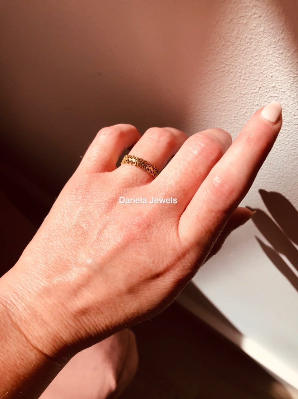 Bague en acier inoxydable - Adaline