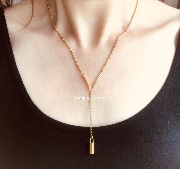 Collier en acier inoxydable - Sautoir Marta