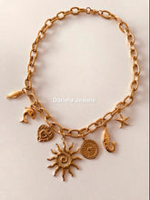 Charger l&#39;image dans la galerie, Collier Grigri Sunlivia en acier inoxydable
