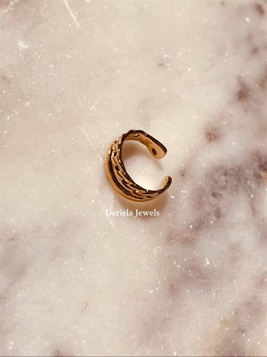 Bague d’oreilles Liv en acier inoxydable