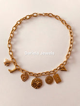 Charger l&#39;image dans la galerie, Collier Grigri Sunlisa en acier inoxydable
