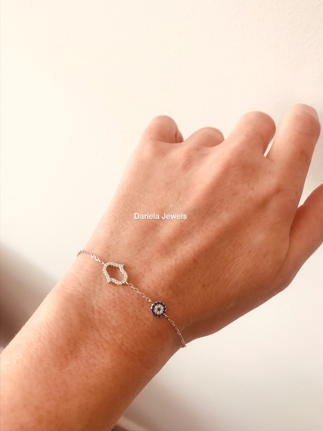 Bracelet main de Fatma - Lena en argent