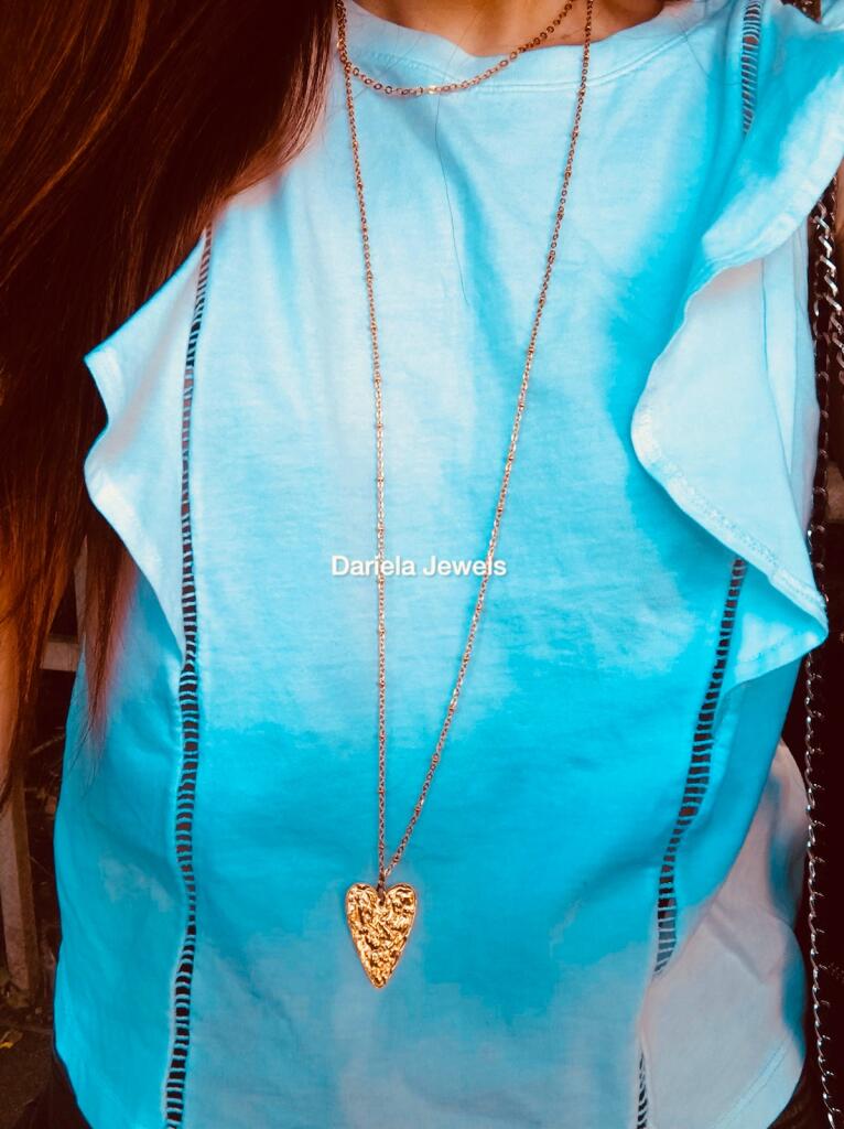 Sautoir Mely-Ana – Collier 2 en 1 tendance en acier inoxydable