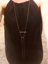 Charger l&#39;image dans la galerie, Sautoir Mely-Ana – Collier 2 en 1 tendance en acier inoxydable
