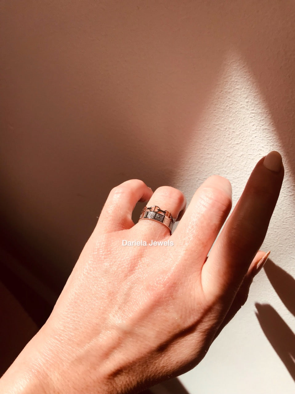 Bague en acier inoxydable - Arabella